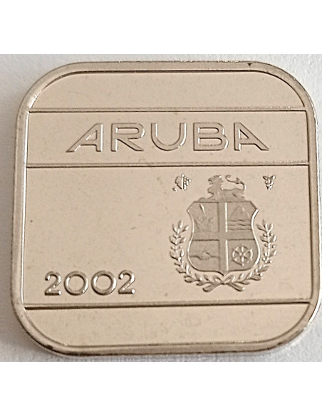 Moneta Aruba 50 Centów 1986