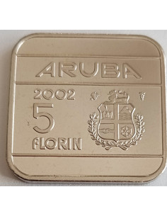 Moneta Aruba 2,5 Florin 1986 2
