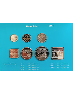 Moneta Aruba 2,5 Florin 1986 2