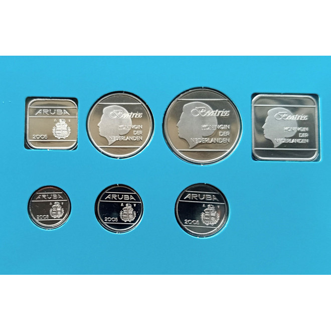 Moneta Aruba 2,5 Florin 1986