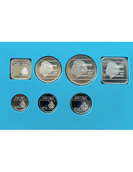 Moneta Aruba 2,5 Florin 1986