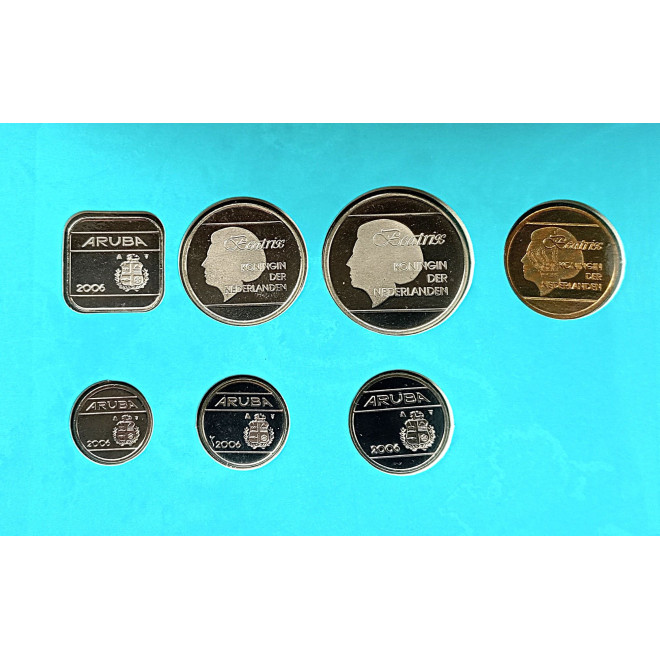 Moneta Aruba 2,5 Florin 1986