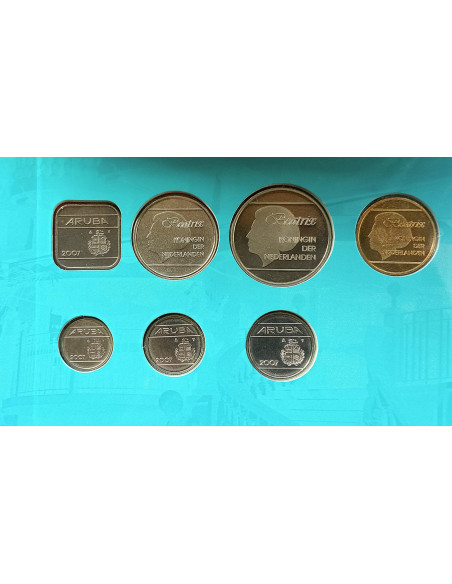 Moneta Aruba 2,5 Florin 1986