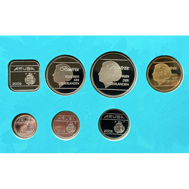 Moneta Aruba 2,5 Florin 1986