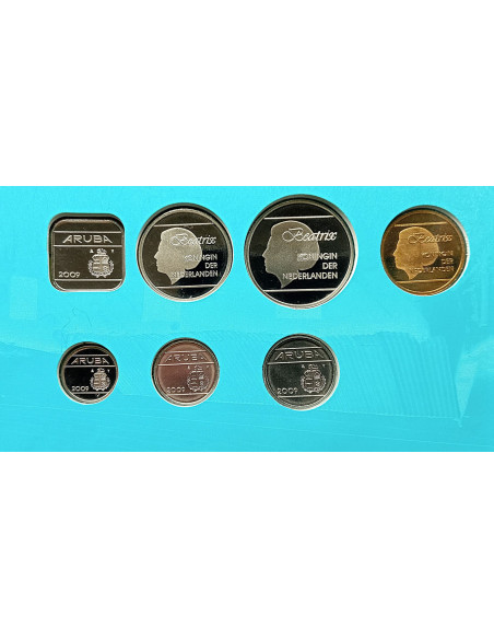 Moneta Aruba 2,5 Florin 1986