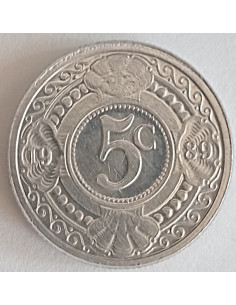 Moneta Antyle Holenderskie 1 Cent 1985