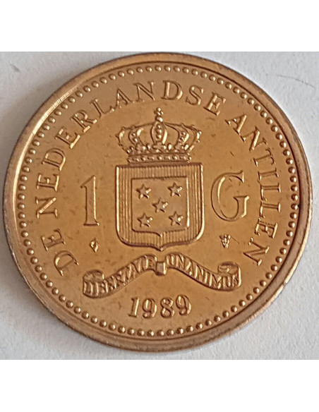 Moneta Antyle Holenderskie 1 Cent 1985