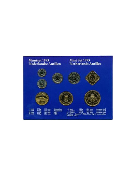 Moneta Antyle Holenderskie 5 Cent 1985