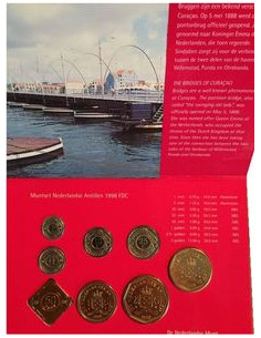 Moneta Antyle Holenderskie 5 Cent 1985 2