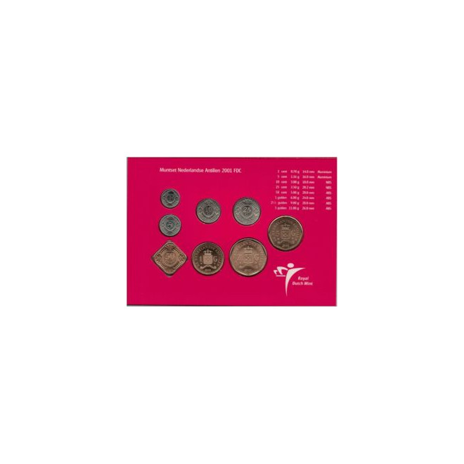 Moneta Antyle Holenderskie 5 Cent 1985