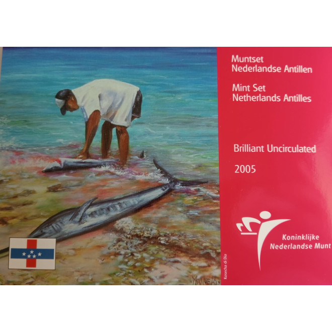 Moneta Antyle Holenderskie 5 Cent 1985