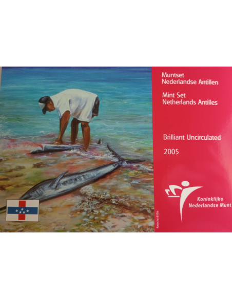 Moneta Antyle Holenderskie 5 Cent 1985