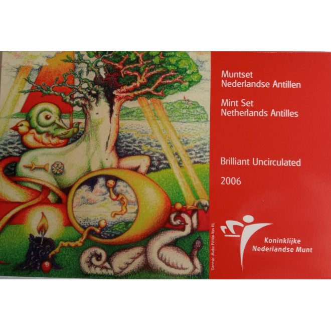 Moneta Antyle Holenderskie 5 Cent 1985