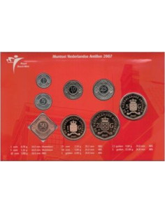 Moneta Antyle Holenderskie 5 Cent 1985 2