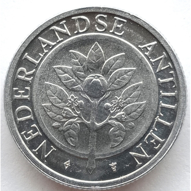 Moneta Antyle Holenderskie 1 Cent 1985