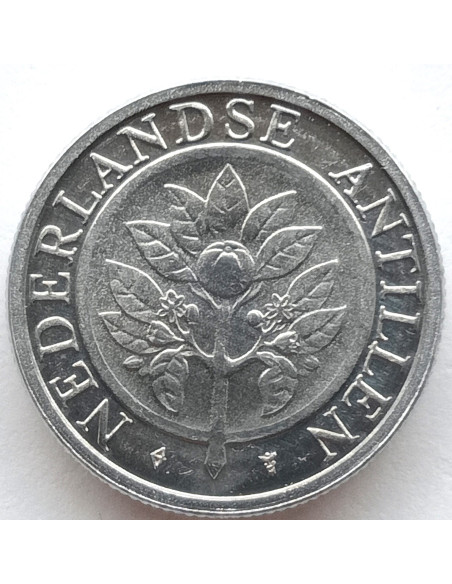 Moneta Antyle Holenderskie 1 Cent 1985