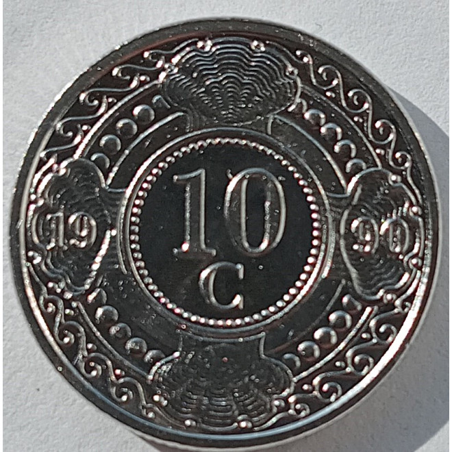 Moneta Antyle Holenderskie 1 Cent 1985