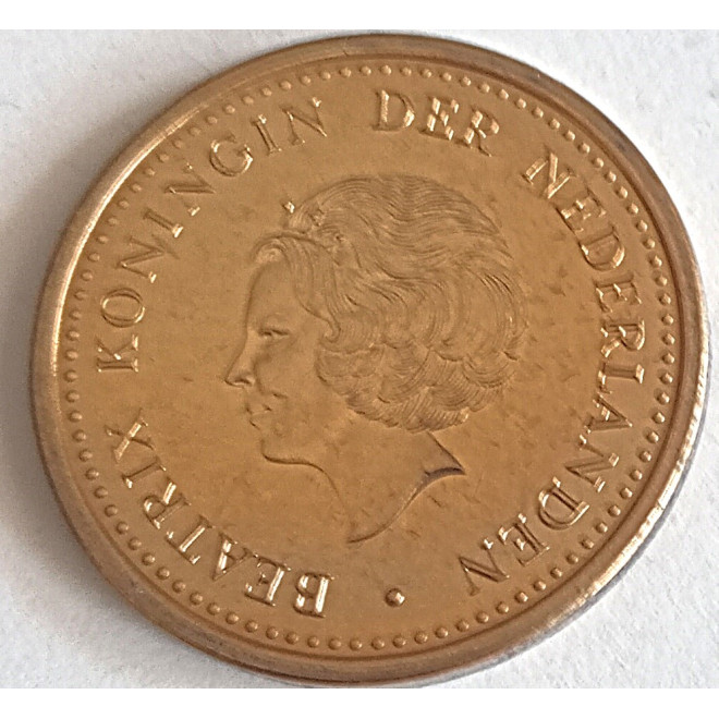 Moneta Antyle Holenderskie 1 Cent 1985