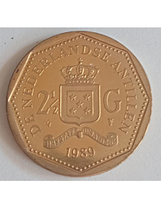 Moneta Antyle Holenderskie 1 Cent 1985