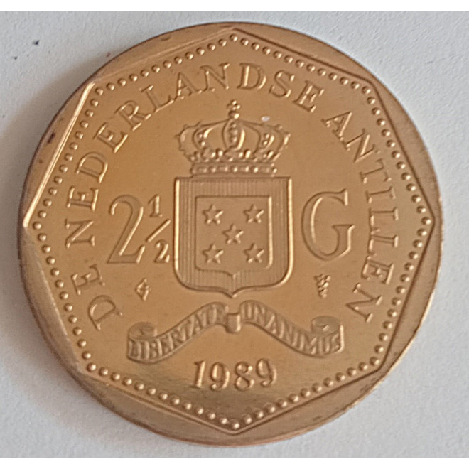 Moneta Antyle Holenderskie 1 Cent 1985