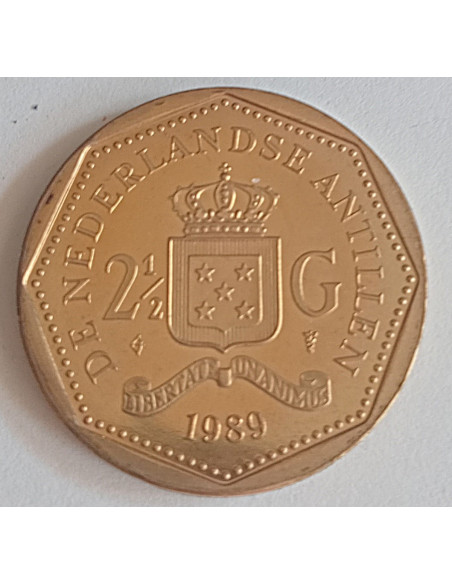 Moneta Antyle Holenderskie 1 Cent 1985