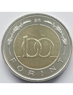 Moneta Węgry 100 Forint 2024 100 rocznica - Węgierski Bank Narodowy 2