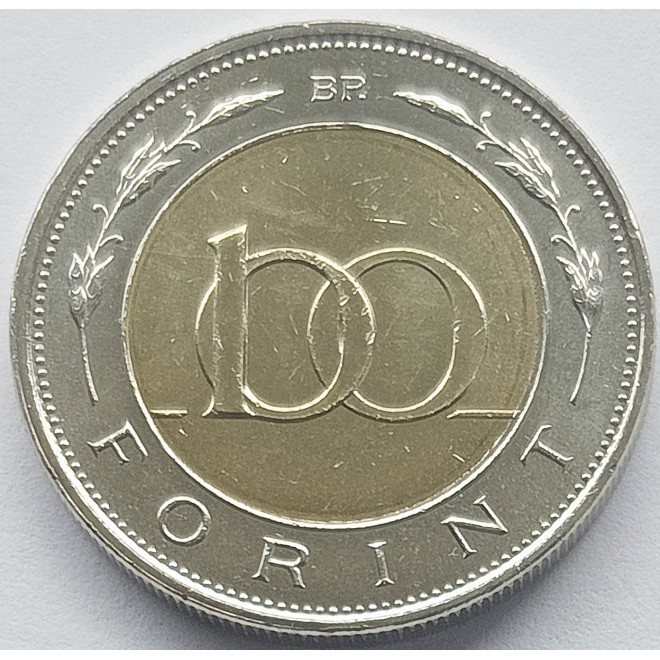 Moneta Węgry 100 Forint 2024 100 rocznica - Węgierski Bank Narodowy