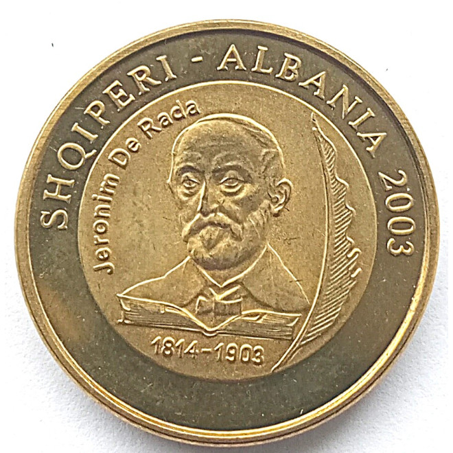 Moneta Albania 50 Lek 1996