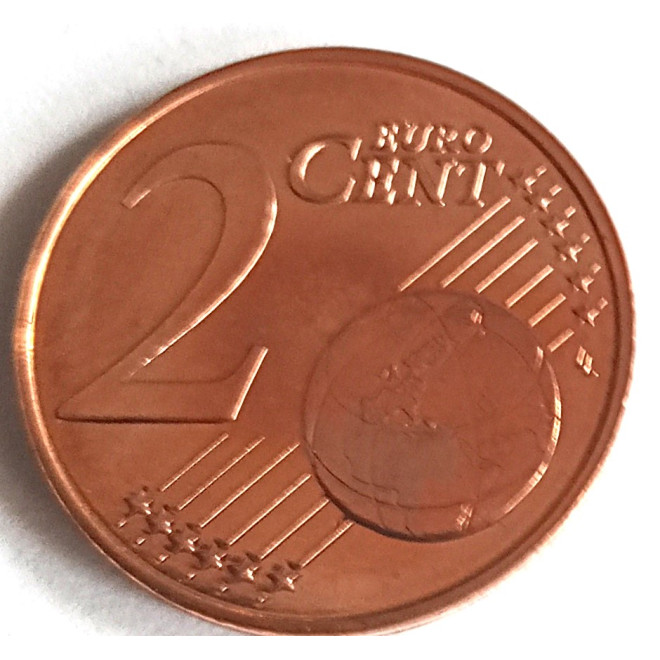 Moneta Belgia 2 Euro Cent 2000  Albert II