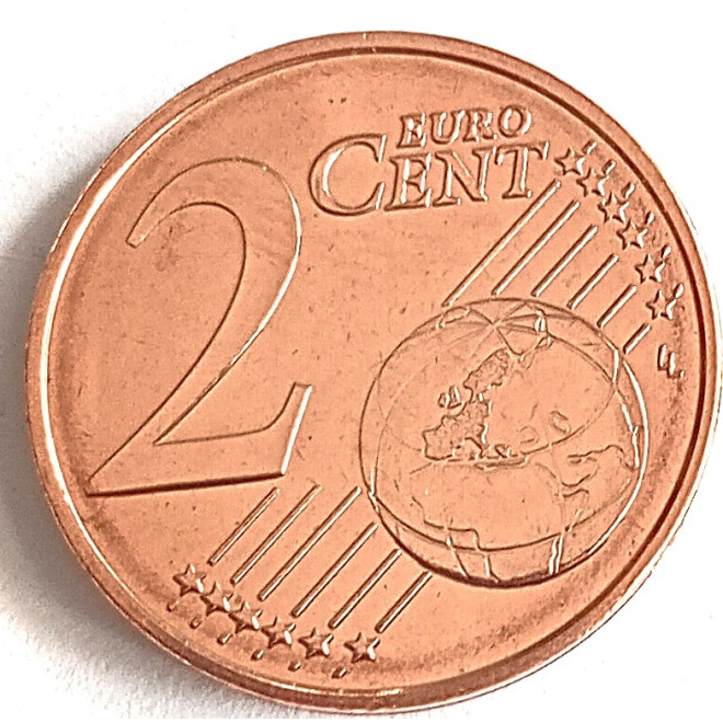 Moneta Belgia 2 Euro Cent 2000  Albert II