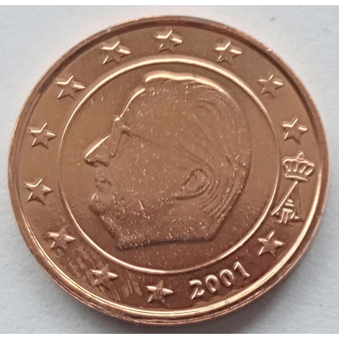 Moneta Belgia 1 Euro Cent 1999 Albert II