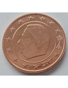 Moneta Belgia 5 Euro Cent 2005