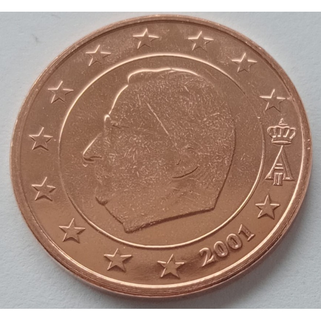 Moneta Belgia 5 Euro Cent 2005