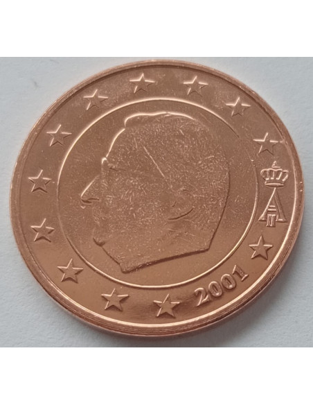 Moneta Belgia 5 Euro Cent 2005