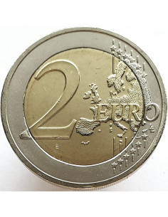 Awers monety Holandia 2 euro 2013 Ogłoszenie abdykacji przez królową Beatrycze 2