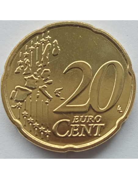 Moneta Belgia 20 Euro Cent 2005