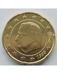 Moneta Belgia 20 Euro Cent 2005