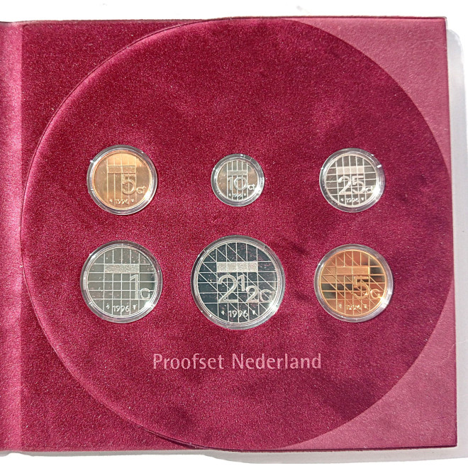 Moneta 1989 Różne Guldeny Zestaw PROOF