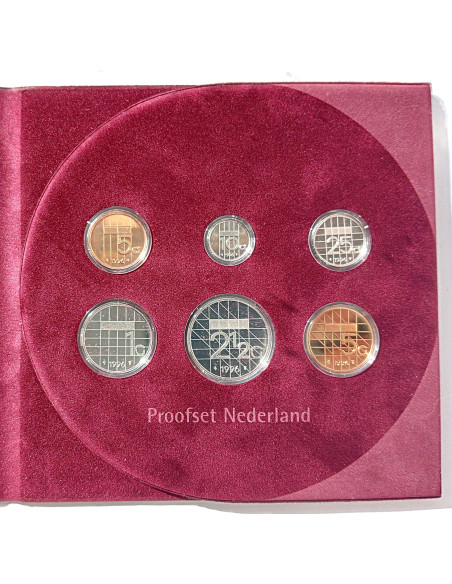 Moneta 1989 Różne Guldeny Zestaw PROOF