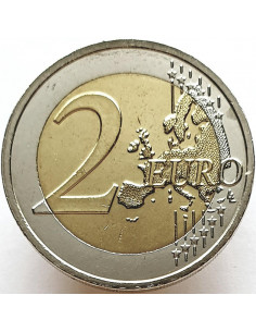 Awers monety Holandia 2 euro 2012 10lecie banknotów i monet euro Holandia 2