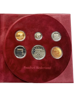 Moneta 1989 Różne Guldeny Zestaw PROOF 2