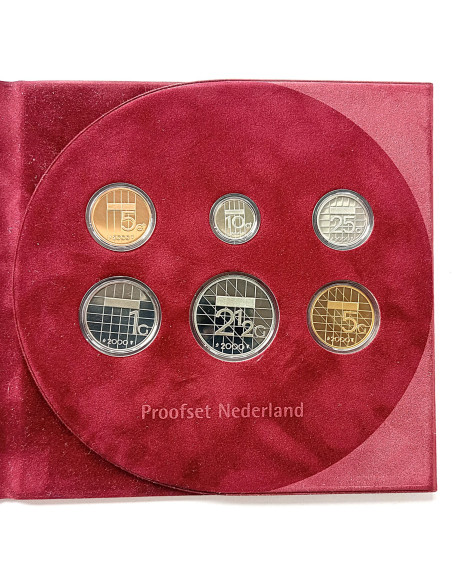 Moneta 1989 Różne Guldeny Zestaw PROOF