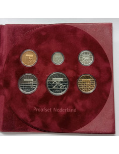 Moneta 1989 Różne Guldeny Zestaw PROOF 2