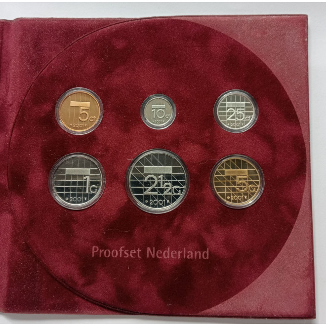 Moneta 1989 Różne Guldeny Zestaw PROOF