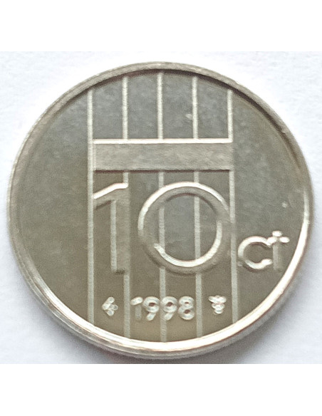 Moneta Holandia 10 Cent 1987