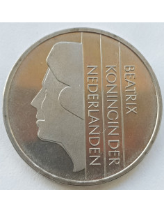 Rewers monety Holandia 25 Cent 1987