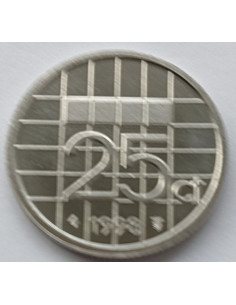 Rewers monety Holandia 25 Cent 1987 2