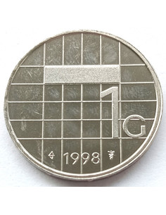 Rewers monety Holandia 1 Gulden 1987 2