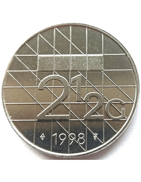 Moneta Holandia 2,5  Gulden 1994