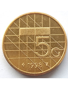 Rewers monety Holandia 5 Gulden 1994 2